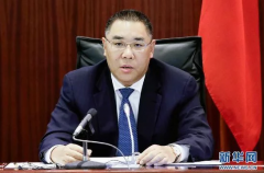 中国澳门特区行政长官与泰国总理举行会谈