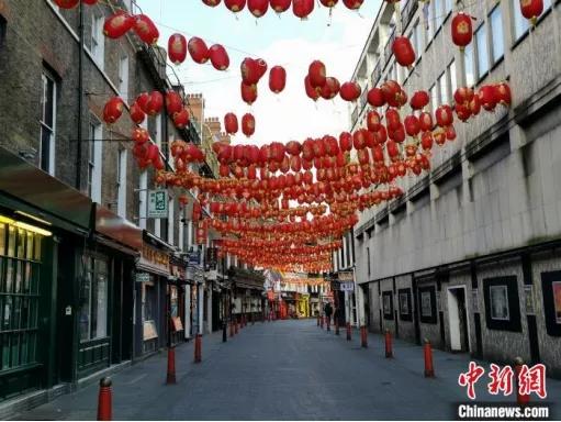 当地时间3月30日,伦敦中国城的大部分商家已经停业。 (殷晓俊 摄) 当地时间3月30日,伦敦中国城的大部分商家已经停业。 (殷晓俊 摄)