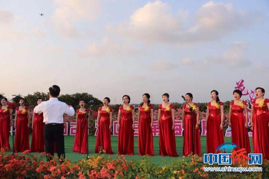 图为晚会精彩节目。　符传柏 摄
