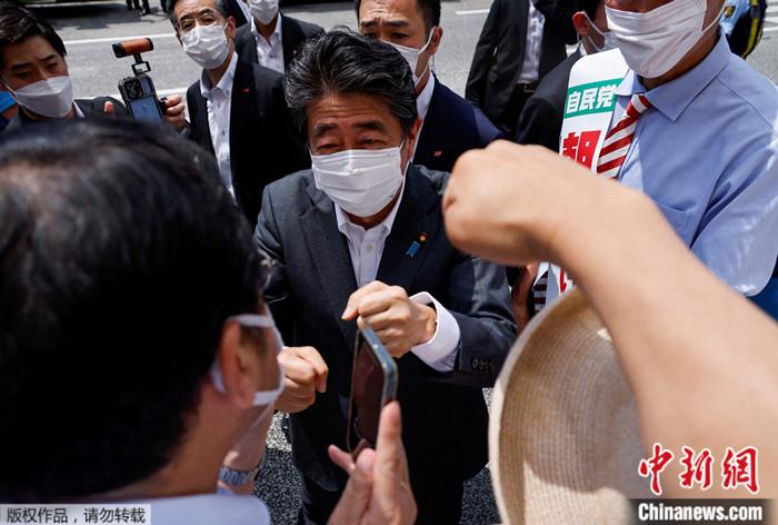 资料图:日本前首相安倍晋三。 资料图:日本前首相安倍晋三。