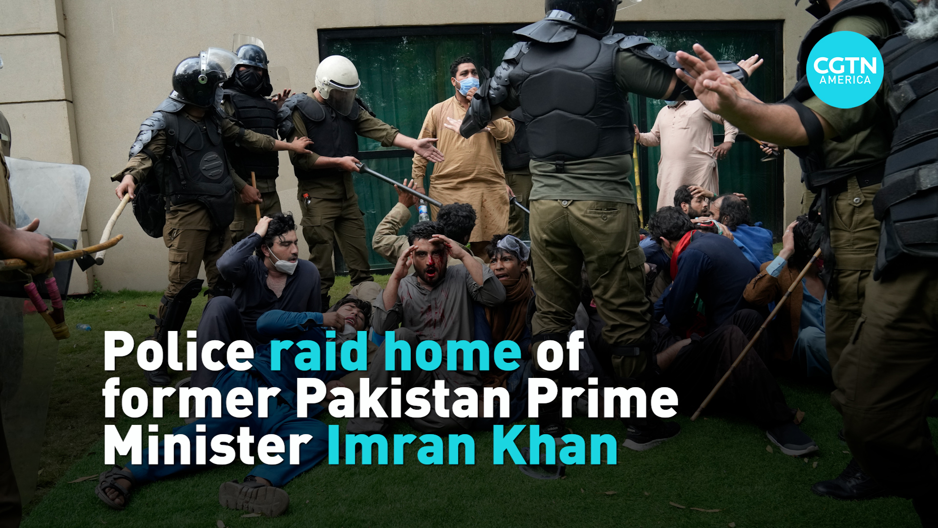 Police raid home of former Pakistan Prime Minister Imran Khan