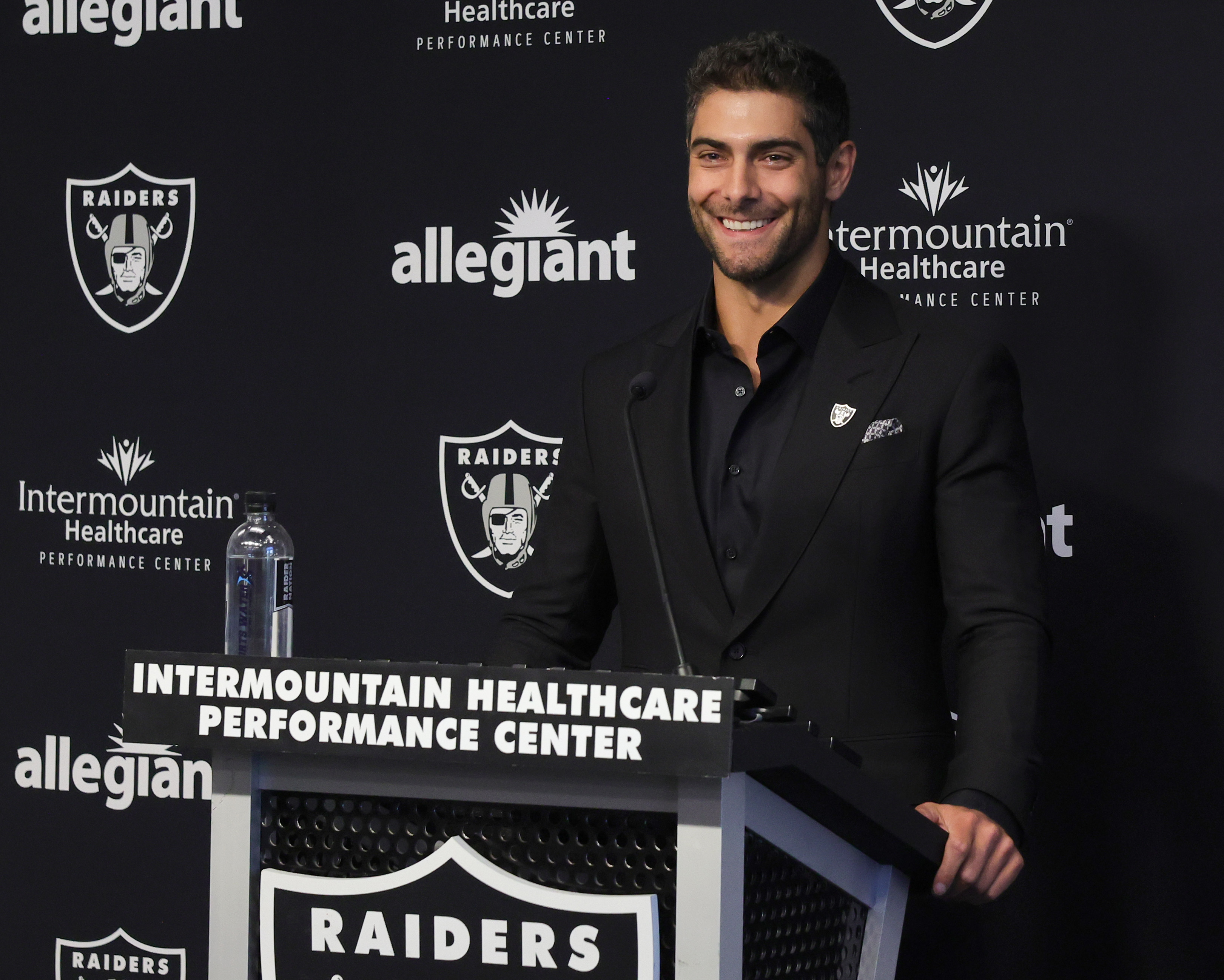 QB Jimmy Garoppolo introduced as a Raider: 'I need to earn everything'