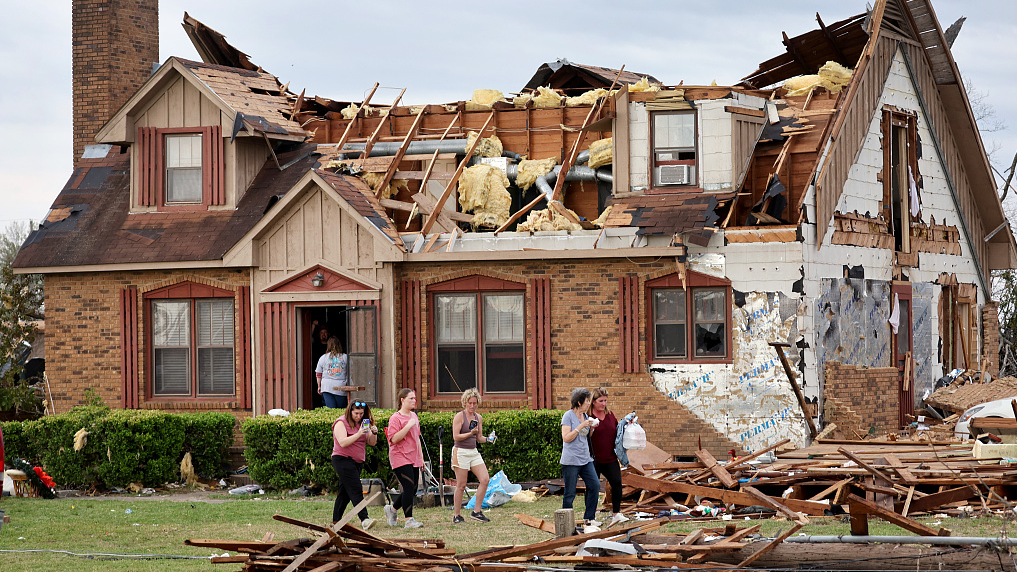Recovery underway in tornado-hit Mississippi