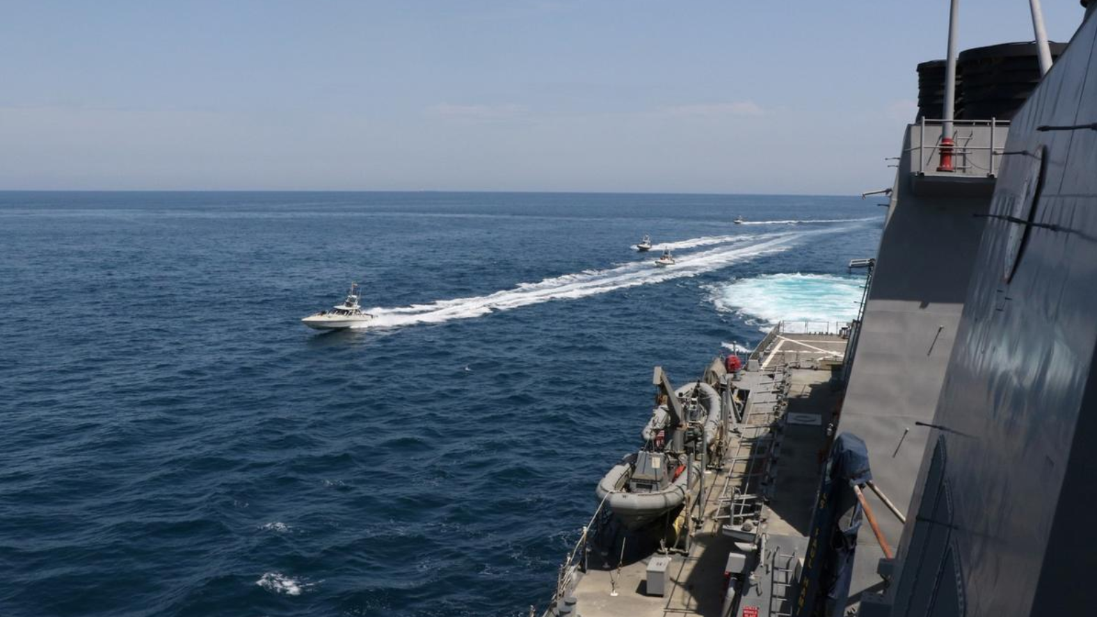 U.S. Navy issues veiled warning to Iran in the Gulf