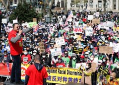 纽约500个团体游行