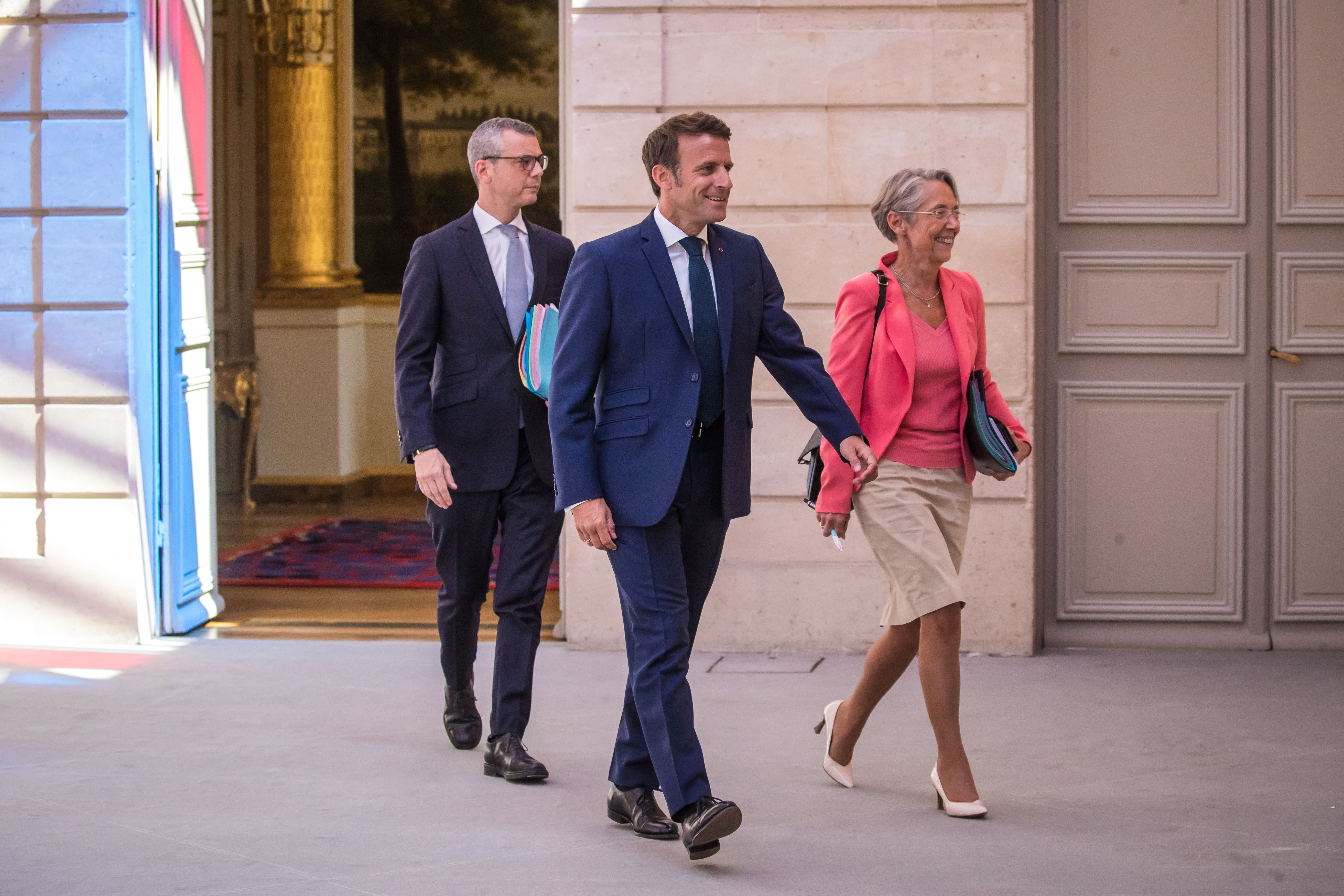 Emmanuel Macron reshuffles government after losing majority in June election