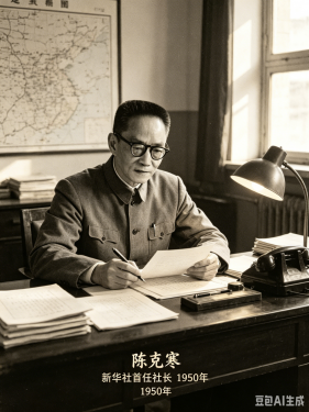 <strong>陈克寒同志系新华社行政</strong>